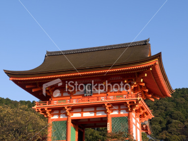 Gateway of Kiyomizu Temple in